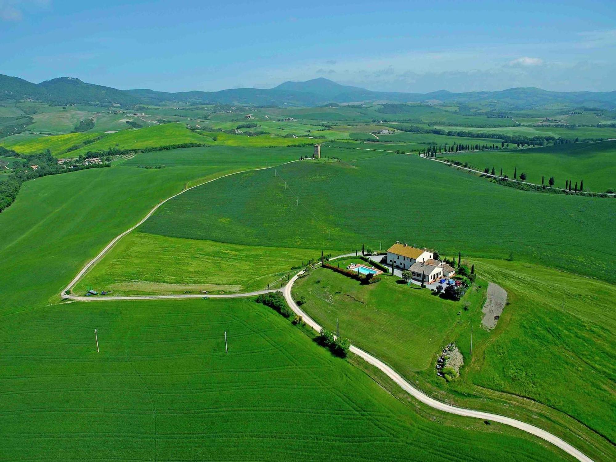 Modern Farmhouse In Pienza With Pool 외부 사진