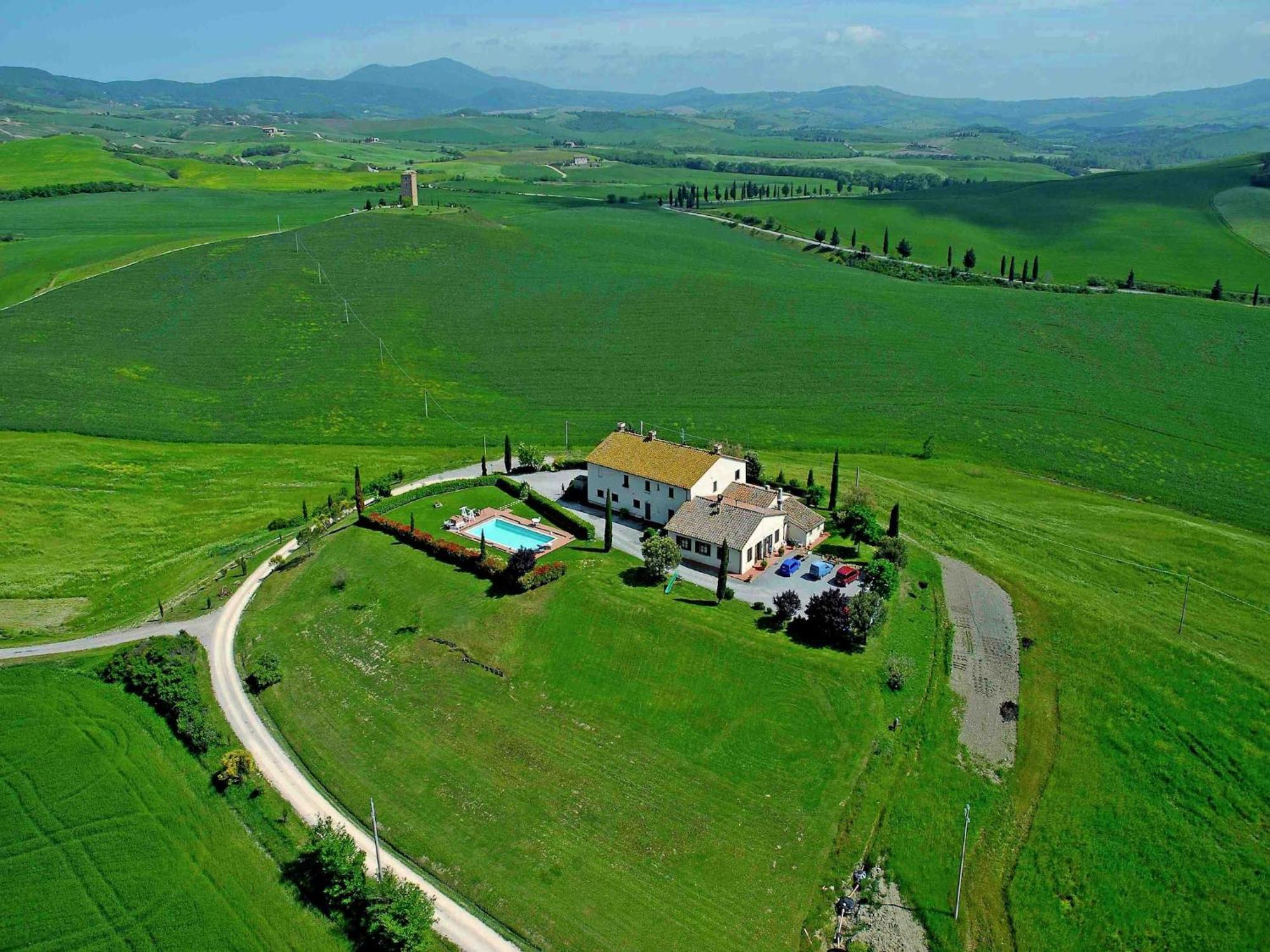 Modern Farmhouse In Pienza With Pool 외부 사진